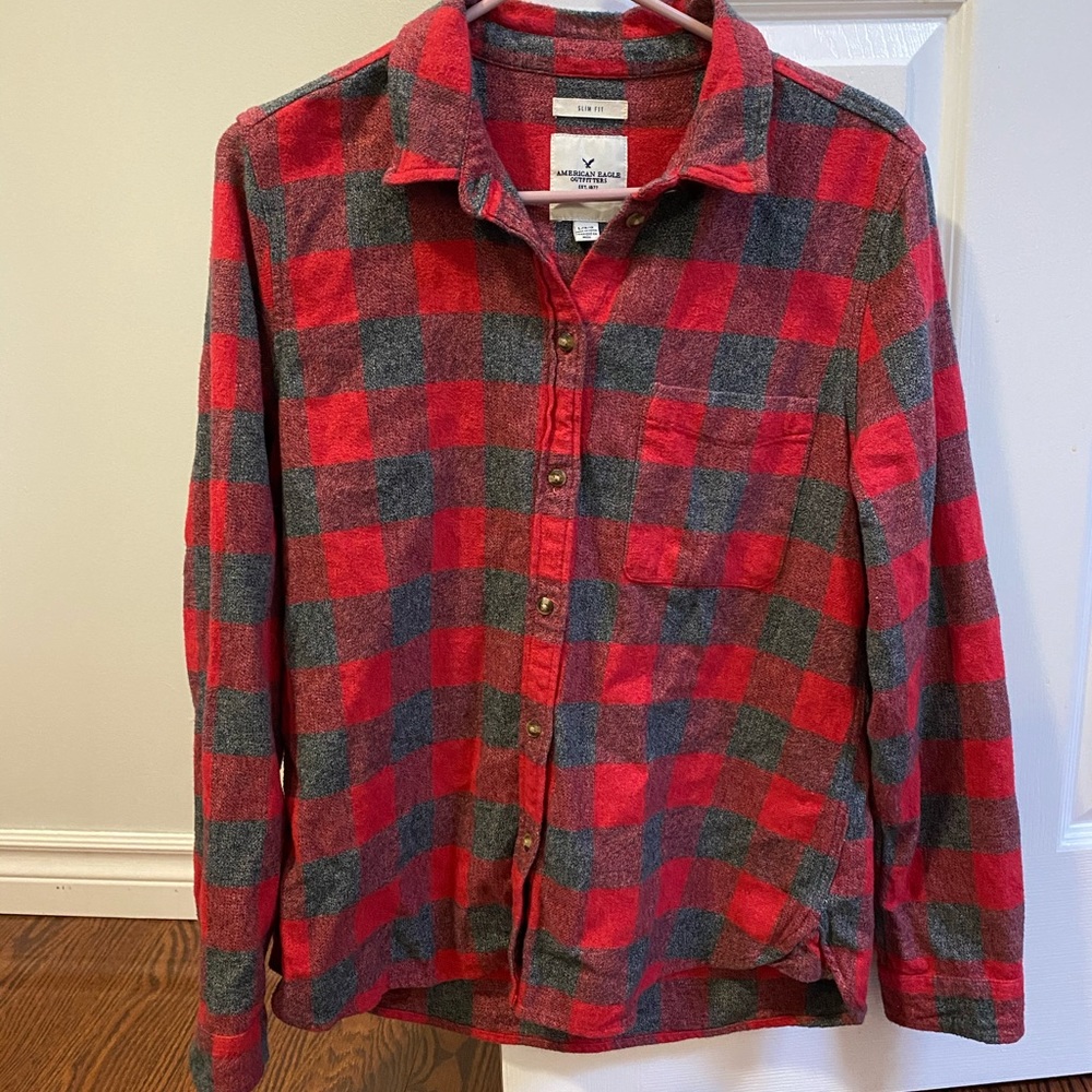 American Eagle Plaid Shirt
